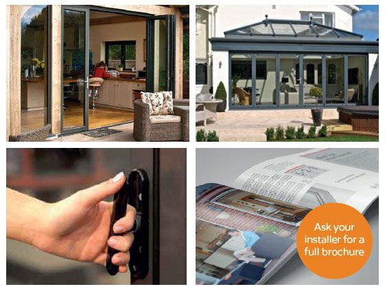 Aluminium Bi-Fold Doors, aluminium range by The Window Hub