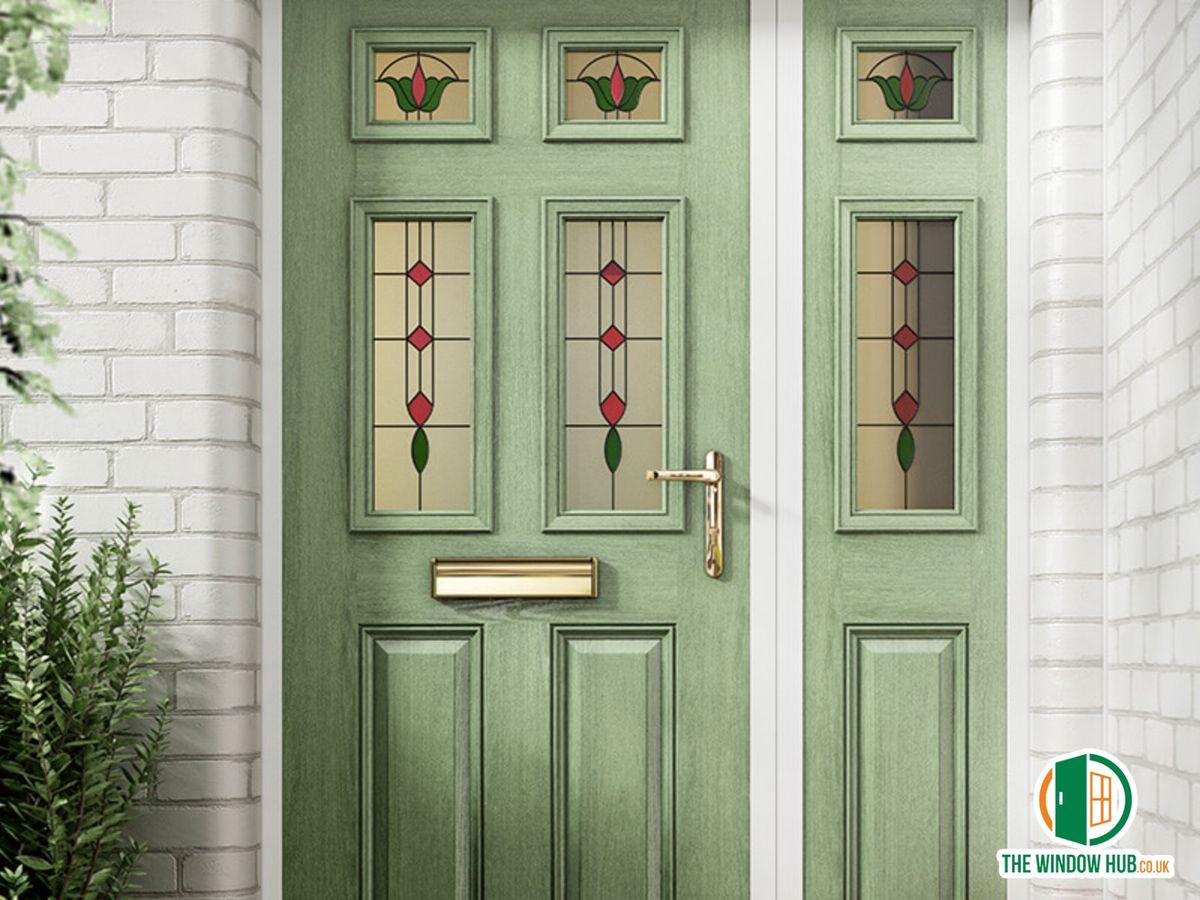 Chartwell Green Front Door, installed by The Window Hub