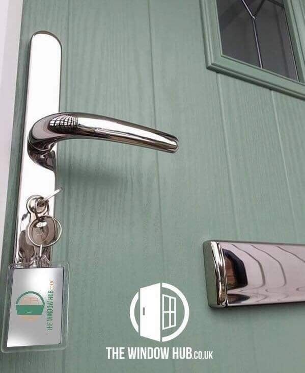 Composite Door Hardware, installed by The Window Hub