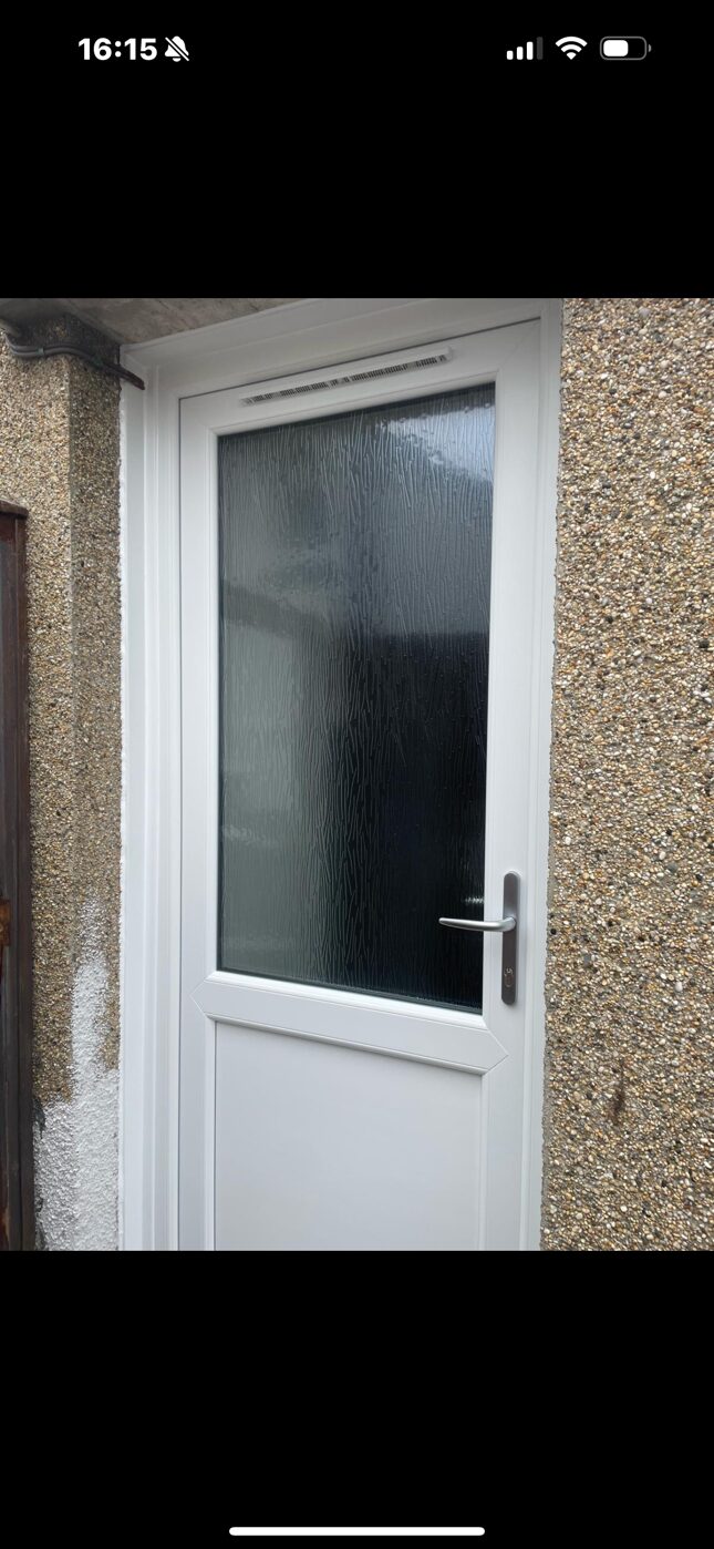 New uPVC Door, installed by The Window Hub